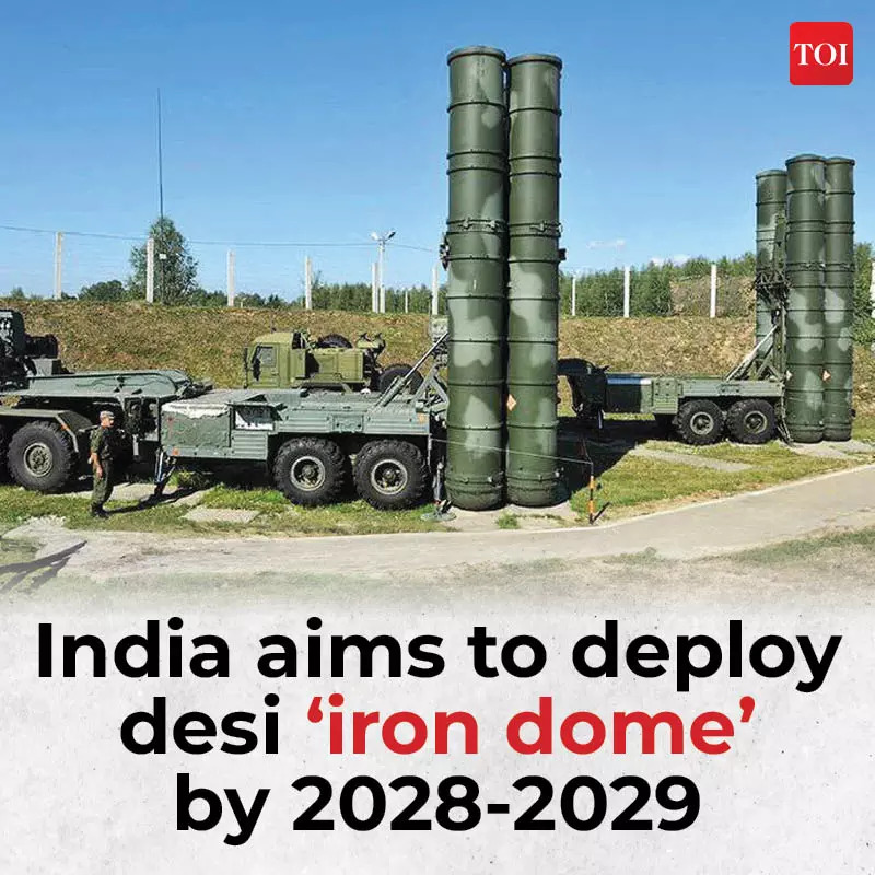 India aims to deploy desi ‘iron dome’ by 2028-2029