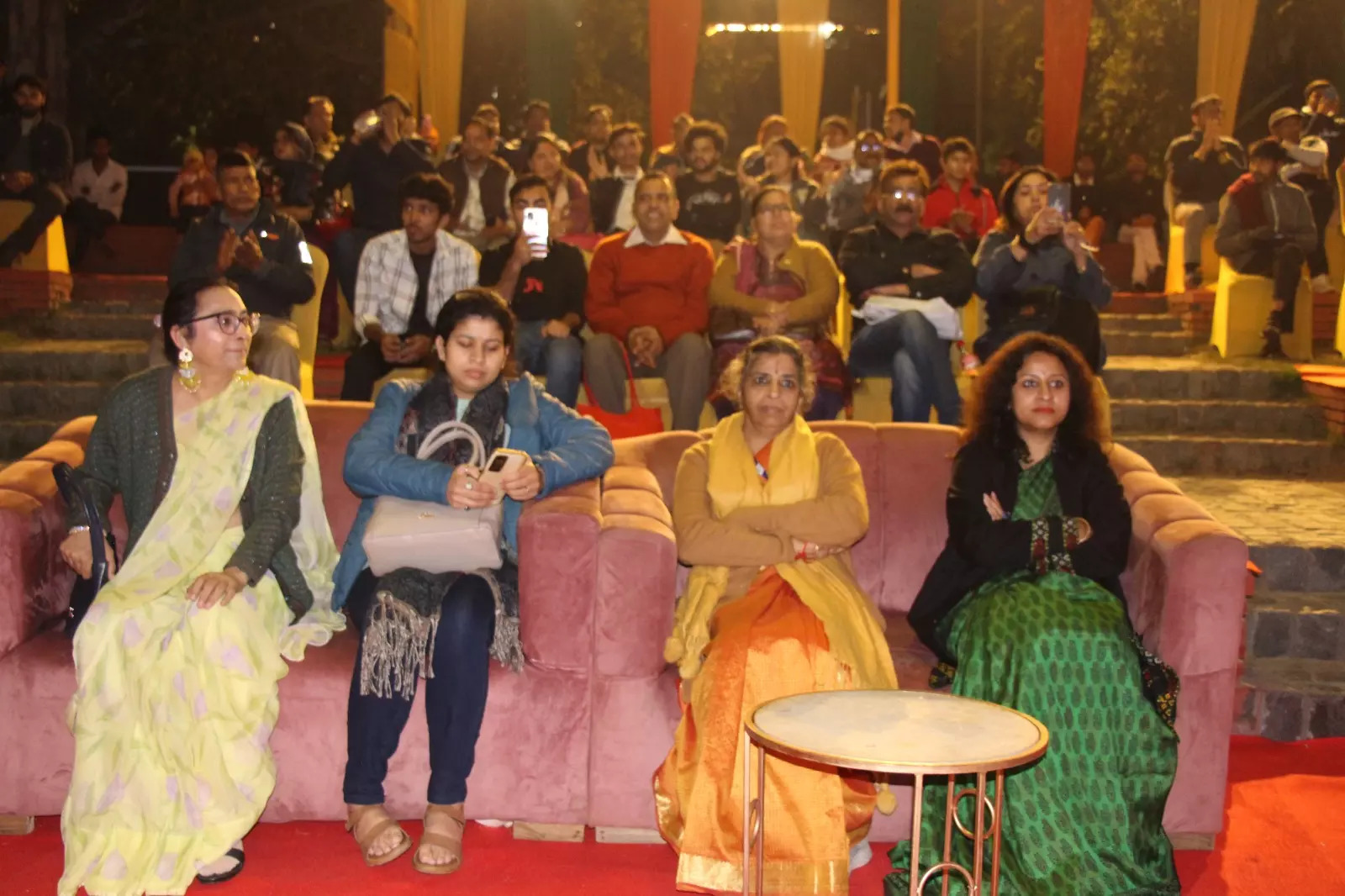 On the opening day, visitors witnessed a Kathak recital by Devika Devendra and attended the presentation of Bollywood songs by Jolly Mukherjee, Archana Singh and Pushkar Kandpal.