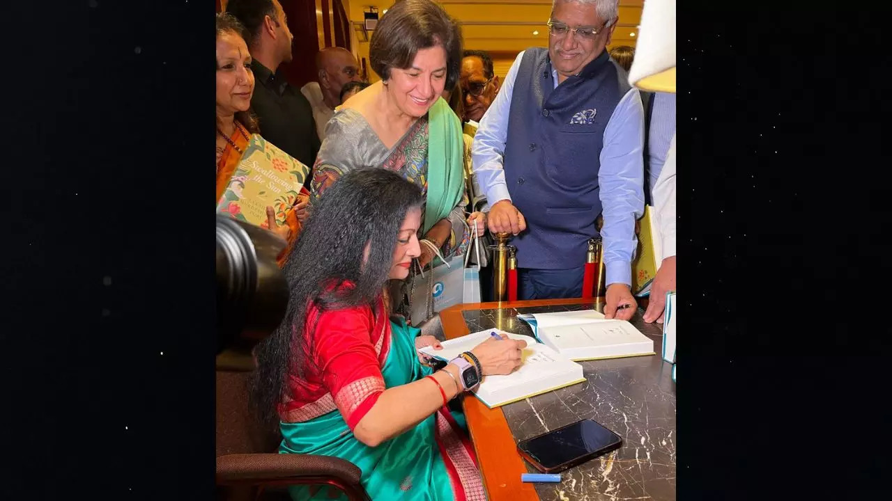 Book signing by Mrs. Puri