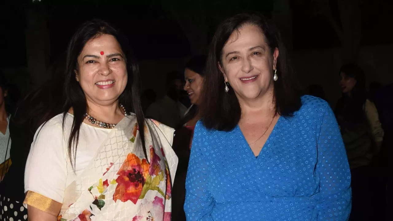 Meenakshi Lekhi, Minister of State for External Affairs of India with Ambassador of Greece in India H.E. Aliki Koutsomitopoulou