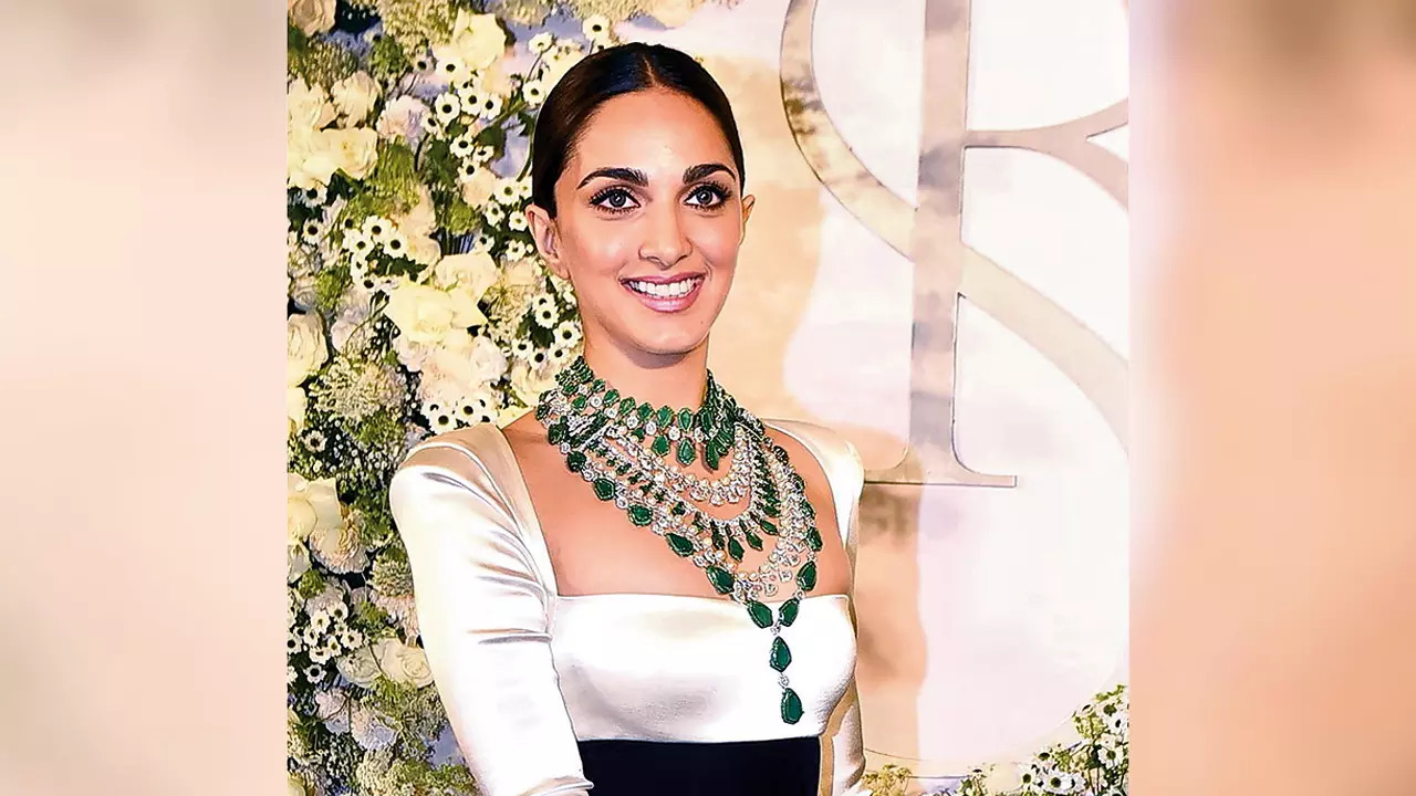 Kiara Advani’s love for emeralds was quite evident during her wedding festivities
