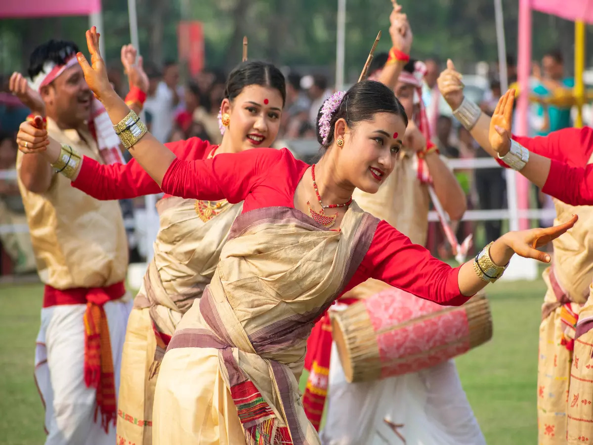 Bihu Dance in Assam