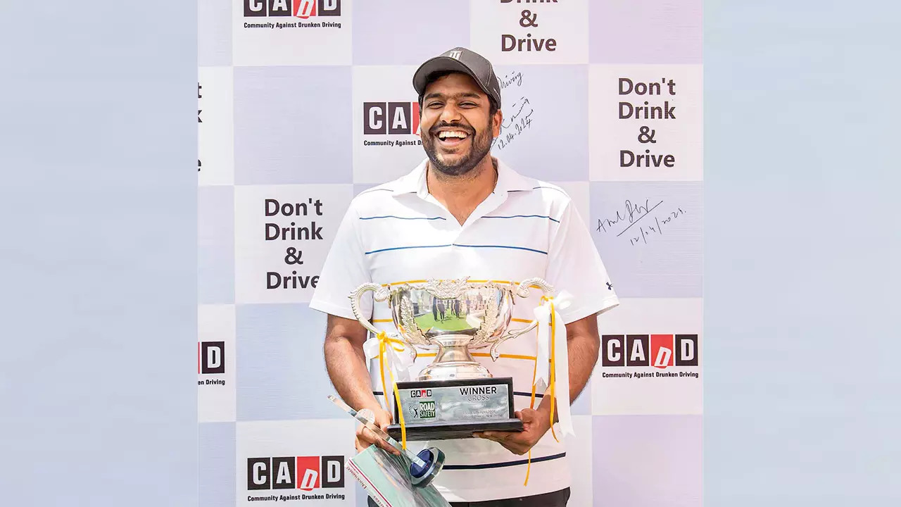 Vitthal Beriwala won the Road Safety Golf Cup