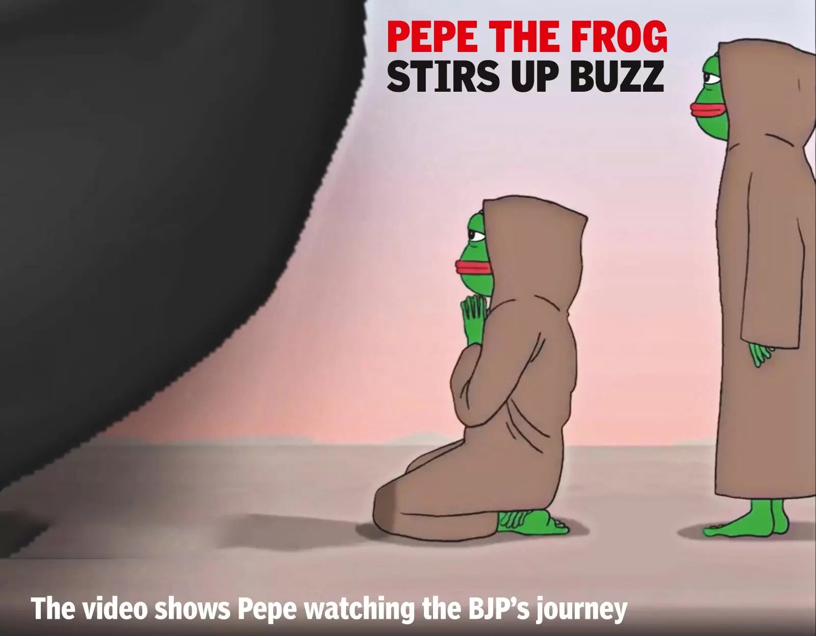 Pepe meets politics: BJP takes a hop of faith in T