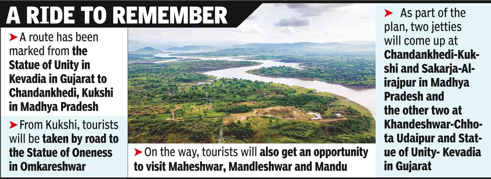 From MP to Guj, 120-km cruise ride on Narmada