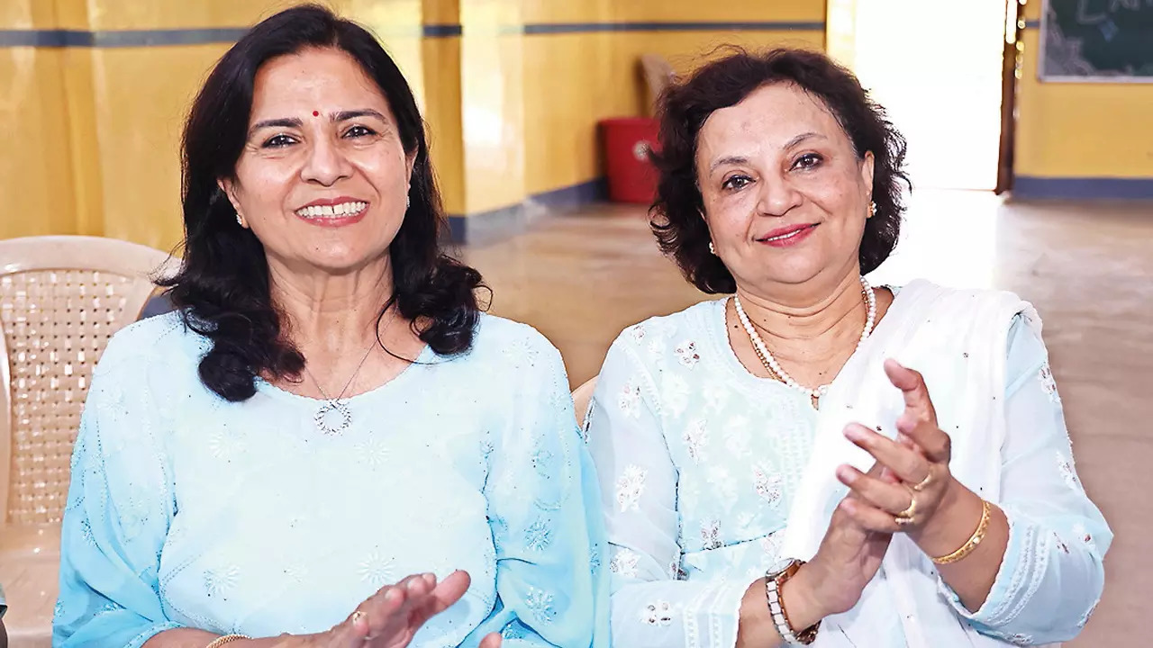 Dr Vandana Gupta (L) and Dr Surheeta Kareem