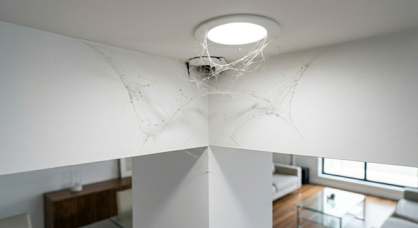 <p>Corners trap what the rest of your room circulates: dust, allergens, and skin debris.<br>Image Credits: Google Gemini</p> Image