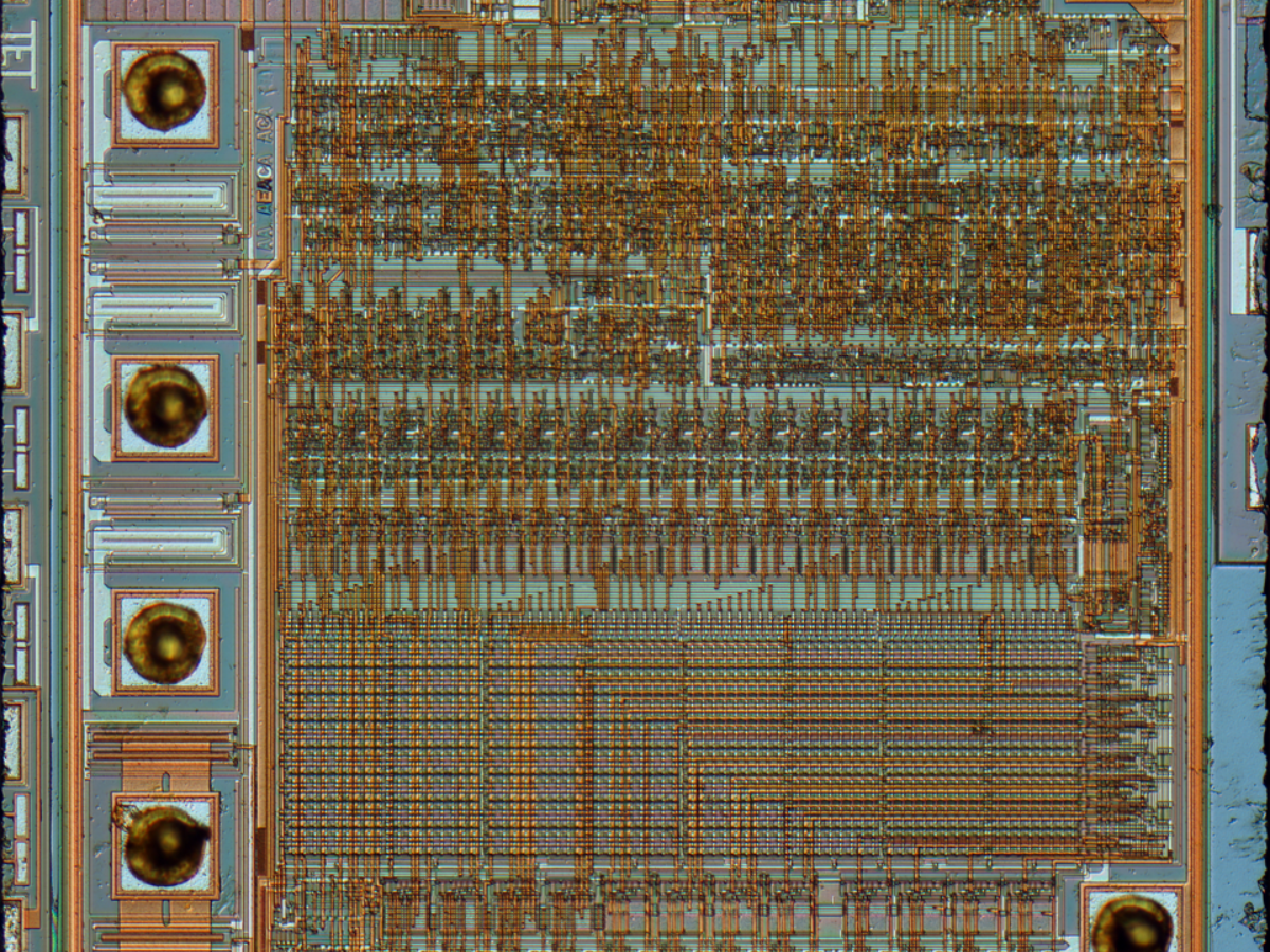 EEPROM microchip