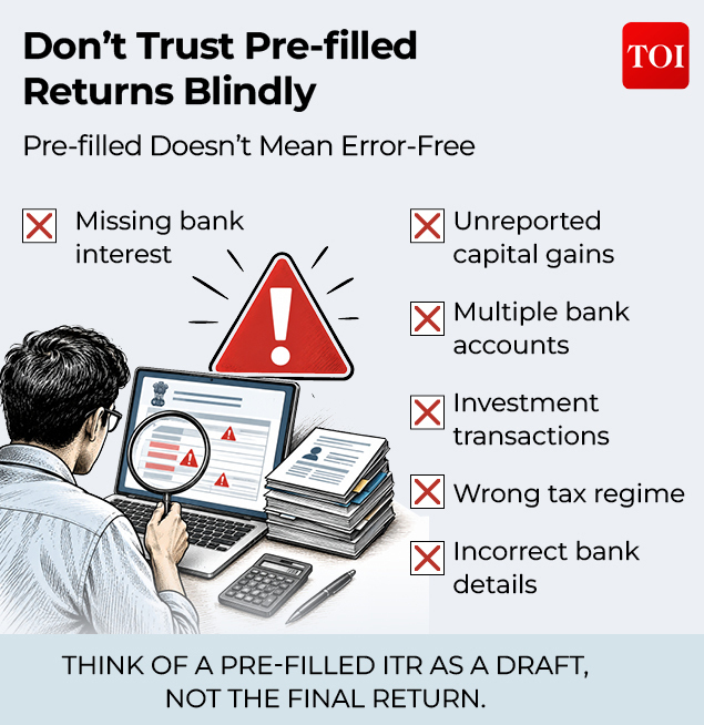 Don't Trust Pre-Filled Returns Pre-Filled Returns