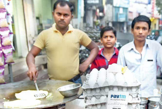 Bread-omelette can also be paid for digitally(BCCL)
