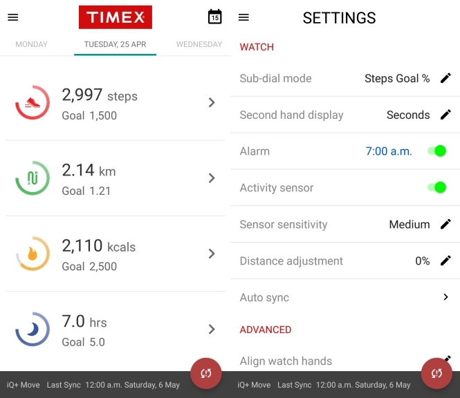 timex connect