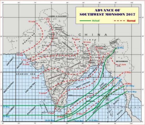 Kerala: Southwest monsoon hits Kerala today