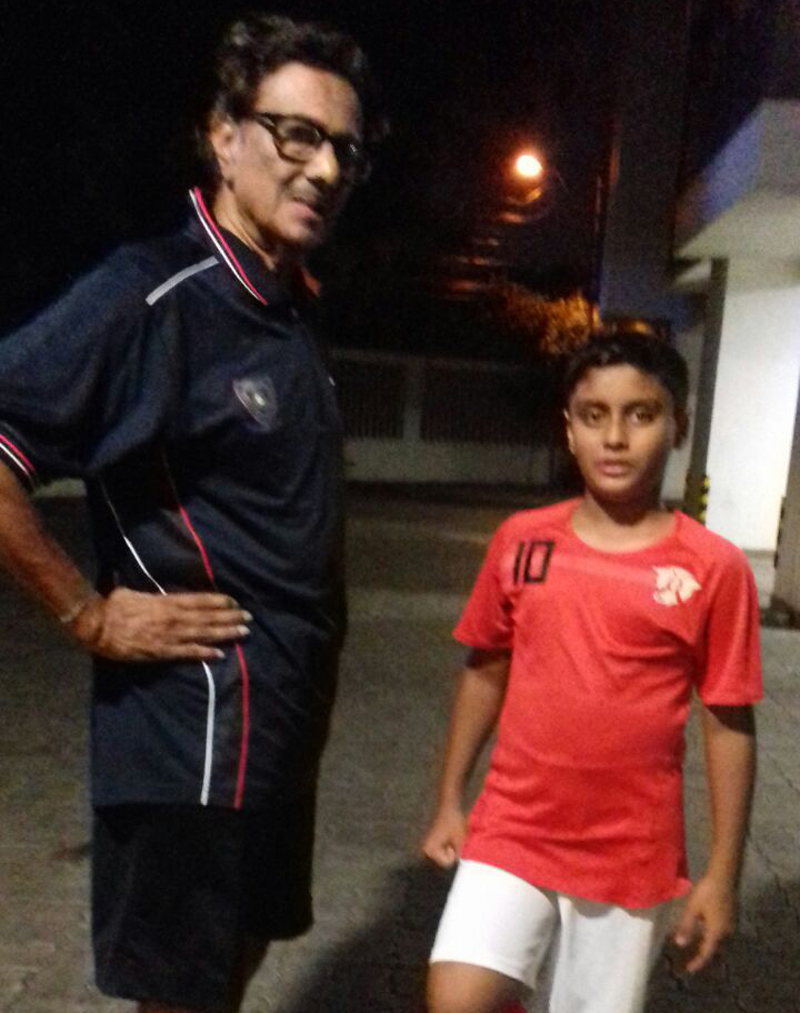 Spin Legend Kumar S Grandson Chooses Football Over Cricket Football News Times Of India