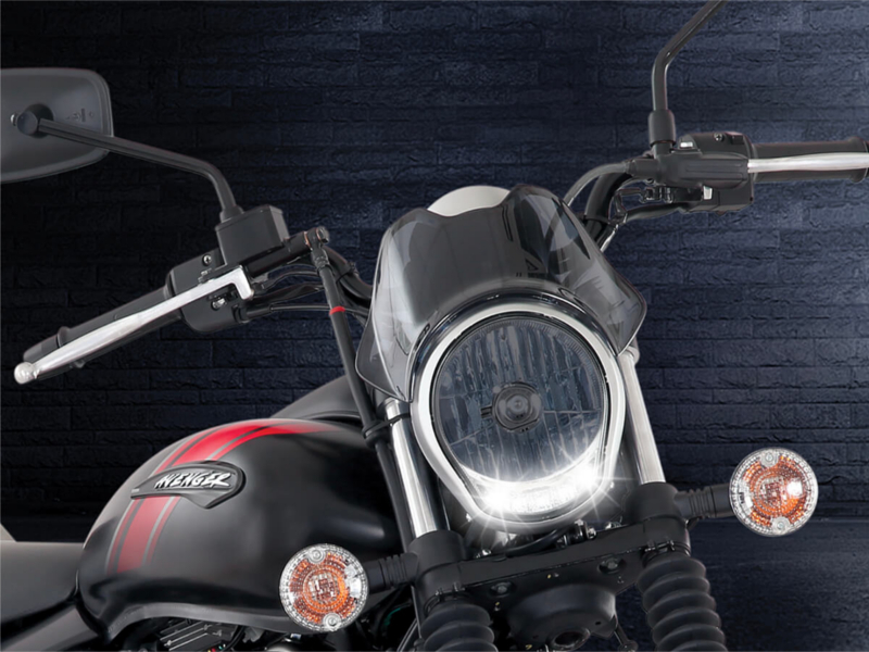 avenger bike headlight cover