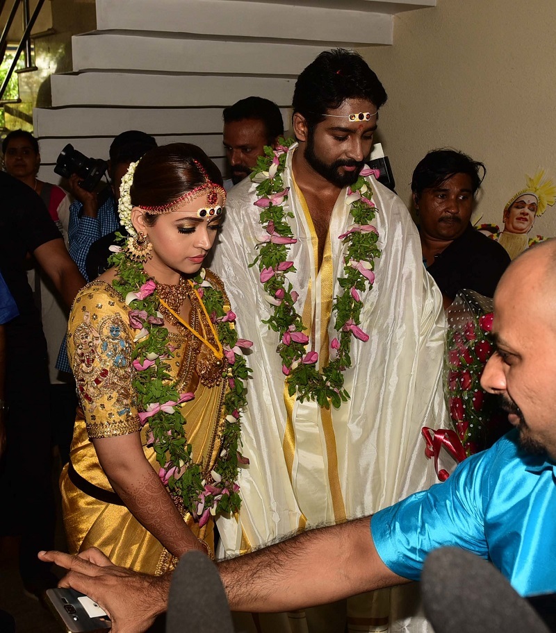 Bhavana Marriage Photos Malayalam Actress Gets Married At Actress Bhavana Marriage Photos
