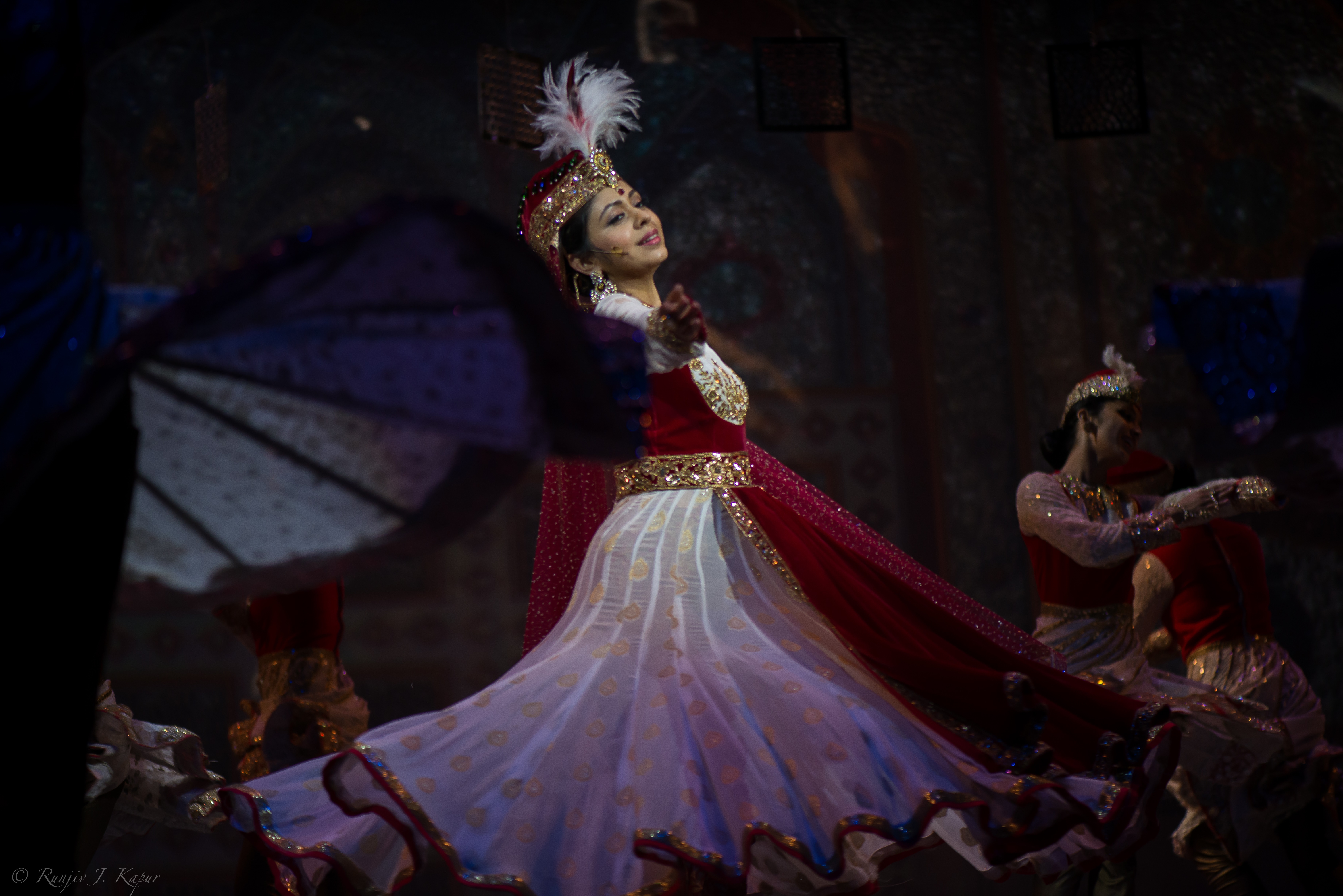 Neha Sargam as Anarkali in Mughal-e-Azam the musical