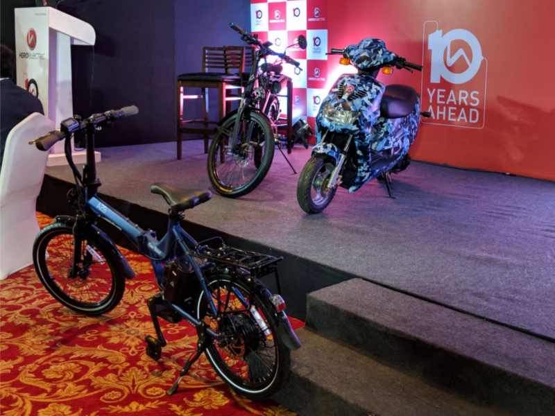 hero upcoming electric bikes