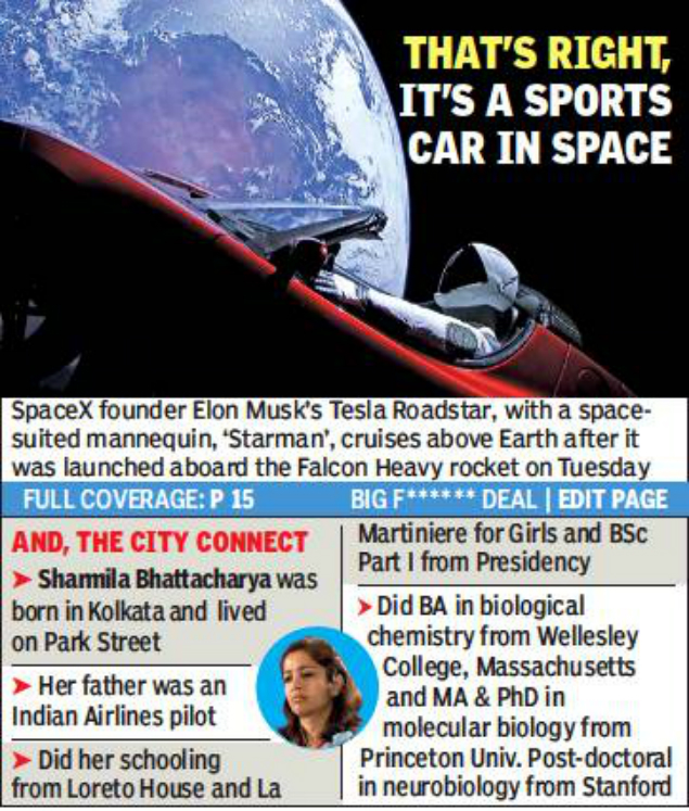 Tesla Before Tesla Spacex Took Kolkata Scientist S Flies To Space Kolkata News Times Of India