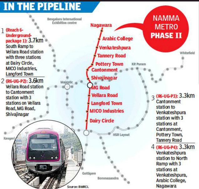 BMRCL: Cost escalation may slow down Phase 2 underground Metro ...