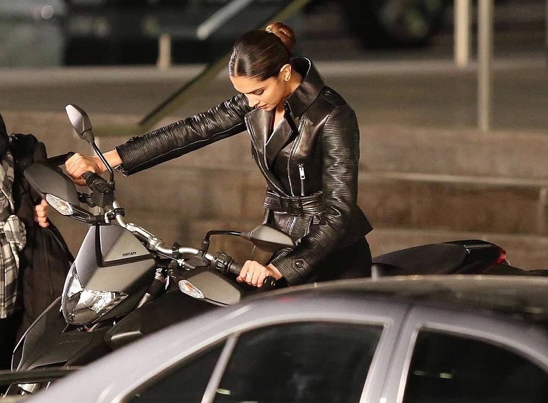 Deepika Padukone looks like a total rockstar clad in black leather in these pictures from xXx