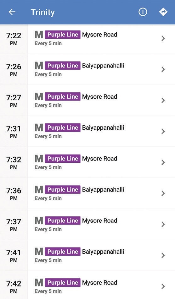 Metro: Check Your Phone To Know Metro Timings