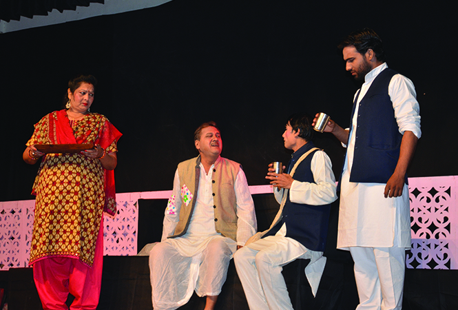A scene from the play (BCCL)