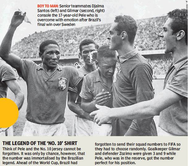 FIFA World Cup rewind: When a sobbing Pele announced his arrival as ...