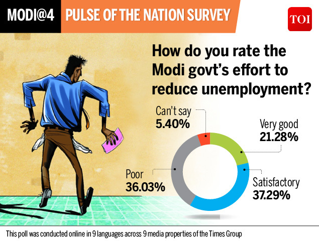 Survey govt effort to reduce unemployment