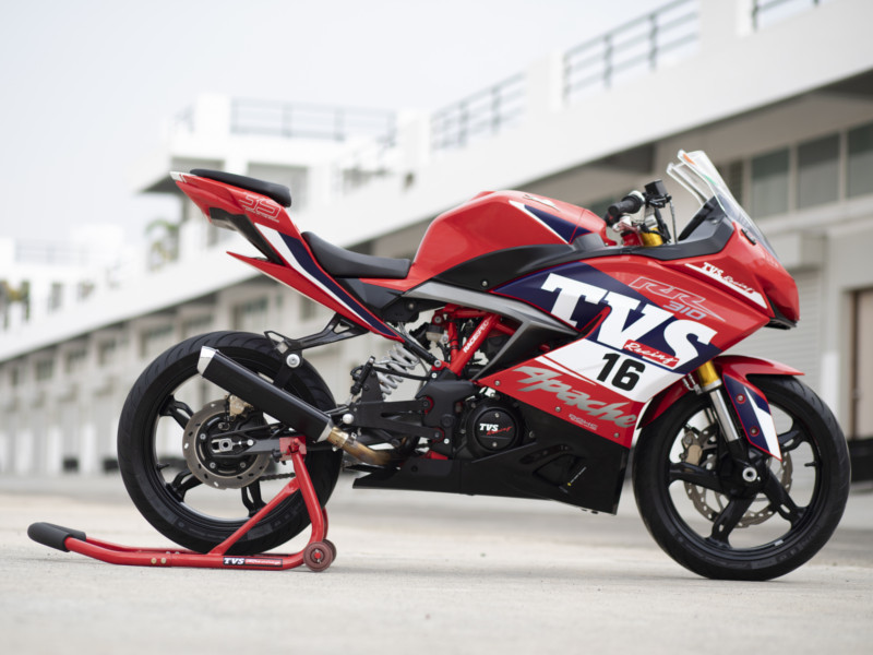 tvs new racing bike