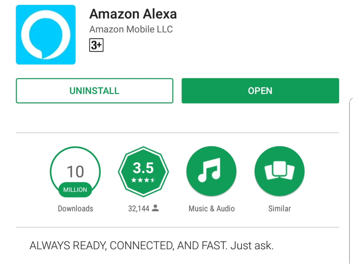 setting up alexa on android