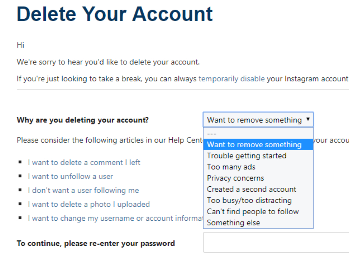 How to Delete or Deactivate your Instagram Account (20) - The