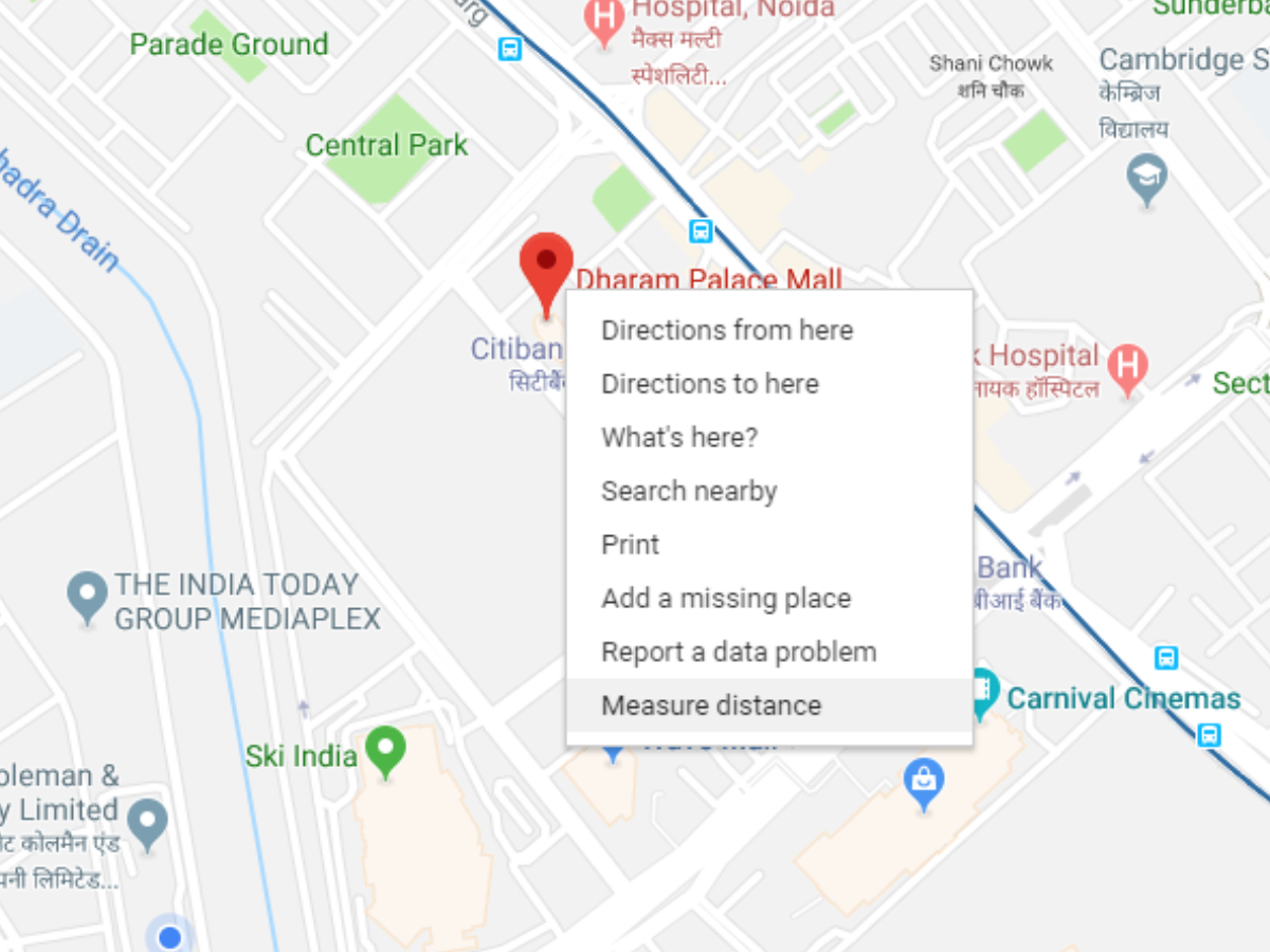 point to point distance on map This Google Maps Trick Could Help You Save Petrol Gadgets Now point to point distance on map