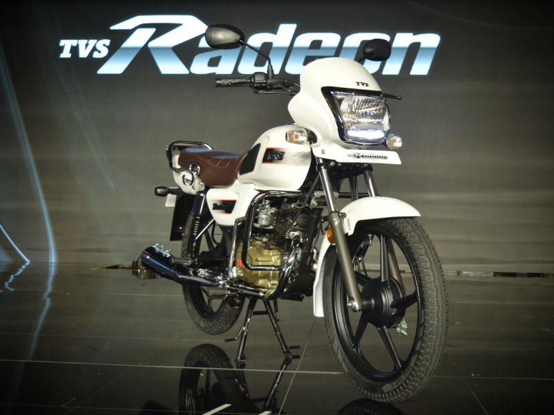 Tvs Radeon Price Tvs Launches New 110cc Bike Radeon At Rs 48 400