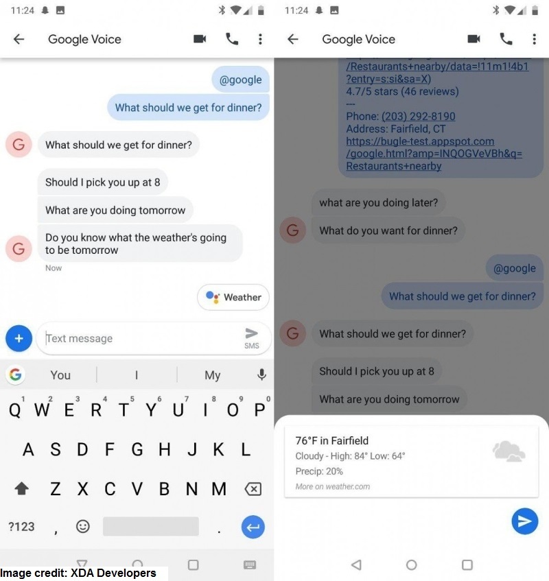 Image result for Android Messages may soon get Google Assistant