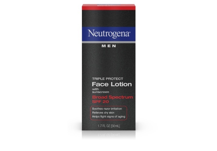 Neutrogena Men Triple Protect Face Lotion Broad Spectrum SPF 20