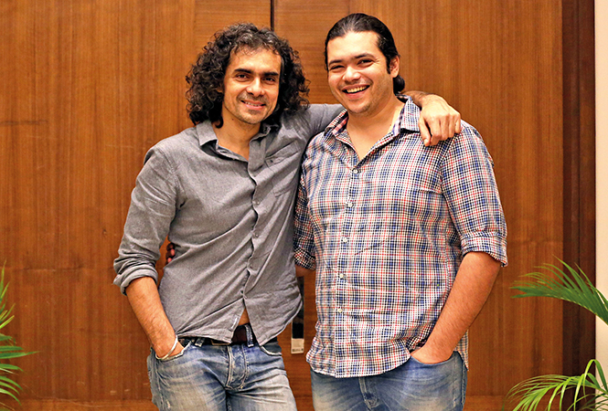 Imtiaz Ali (L) with younger brother Sajid in Lucknow (BCCL/ Aditya Yadav)