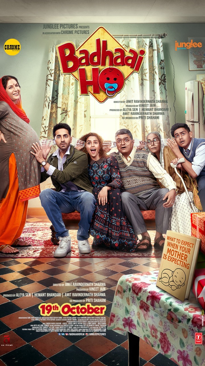 Image result for badhaai ho poster