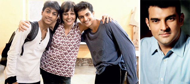 Amiruddin Shah with Sooni Taraporevala and Manish Chauhan (PHOTO BY ROHAN RAUT); Siddharth Roy Kapur