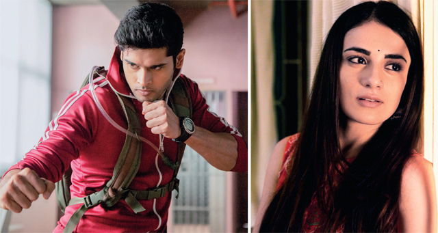 Abhimanyu Dassani and Radhika Madan in the film