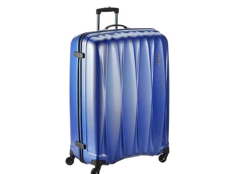 American Tourister Polycarbonate 79 cms Midnight Blue Hardsided Suitcase