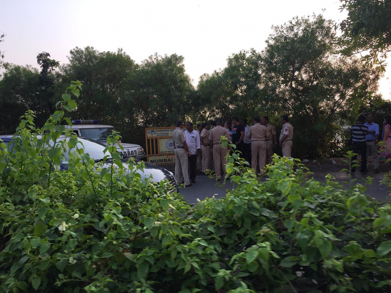 The spot where Mansi&#39;s body was found