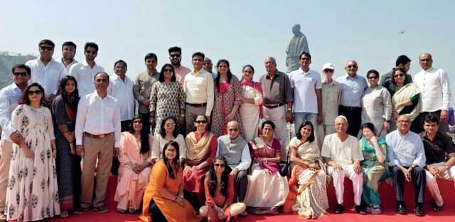 Sardar Patel's family members gather for a picture perfect moment; Photo: ANCELA JAMINDAR Sardar Patel's family members gather for a picture perfect moment; Photo: ANCELA JAMINDAR