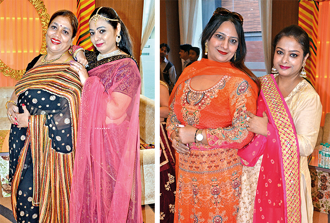 (L) Neelam and Shagun (R) Sweety and Preety (BCCL/ IB Singh) (L) Neelam and Shagun (R) Sweety and Preety (BCCL/ IB Singh)