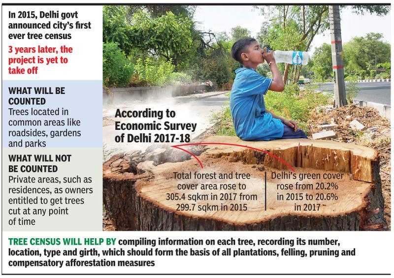 Delhi still has no clue to how many trees it has