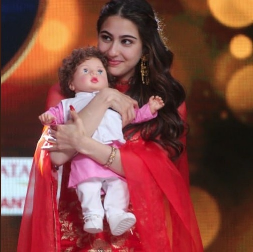   Sara Ali Khan - Taimur Ali Khan Doll 