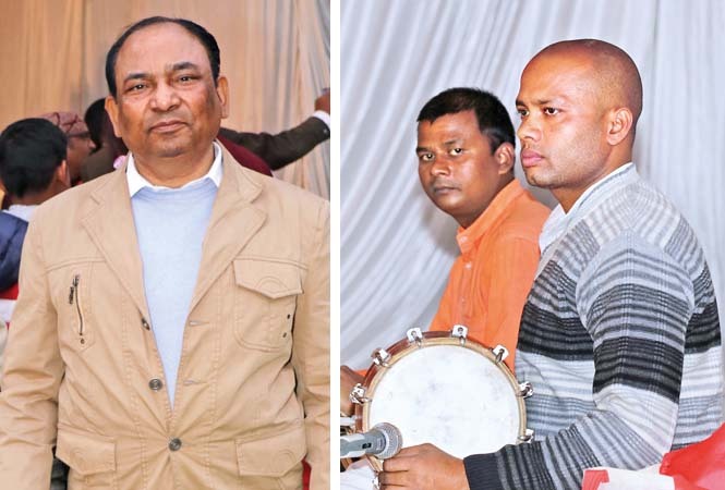 (L) DIG Jail BS Yadav (R) Ashok and Rajesh Gaur (BCCL/ Unmesh Pandey) (L) DIG Jail BS Yadav (R) Ashok and Rajesh Gaur (BCCL/ Unmesh Pandey)