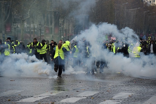 Paris protest
