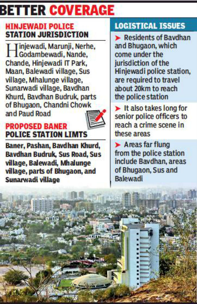Maharashtra Mulls Police Station For Baner Pune News Times Of India