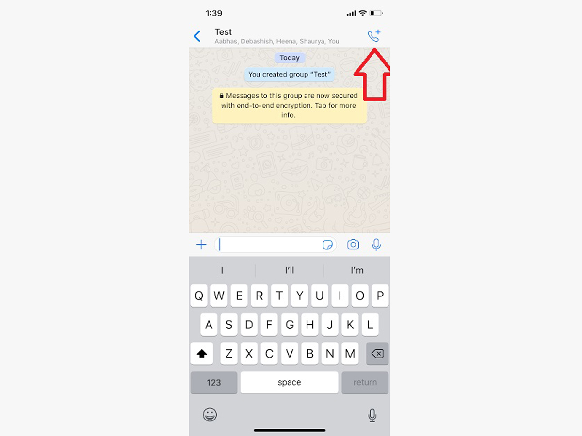 Whatsapp Iphone Iphone Users Get New Button For Whatsapp Groups