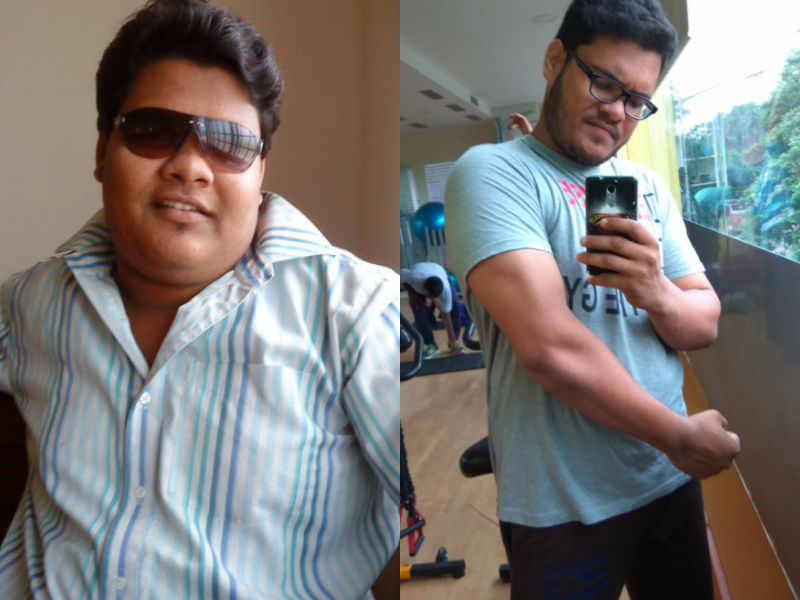 Not able to travel anymore this guy lost 40 kgs and his transformation is jaw-dropping!